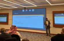 Dr. Sadatullah presenting his lecture